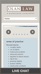 Mobile Screenshot of olanlaw.com